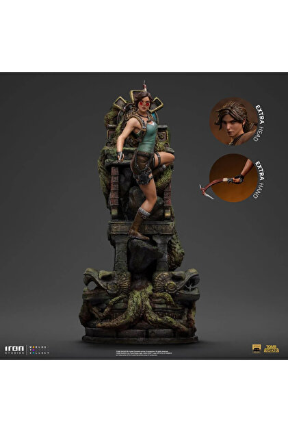 Iron Studios Estatua Art Scale 1/10 Tomb Raider – Lara Croft De 35.8 Cm, Resina Pintada A Mano, Perfecta Para Coleccionistas Iron Studios Estatua Art Scale 1/10 Tomb Raider – Lara Croft De 35.8 Cm, Resina Pintada A Mano, Perfecta Para Coleccionistas
