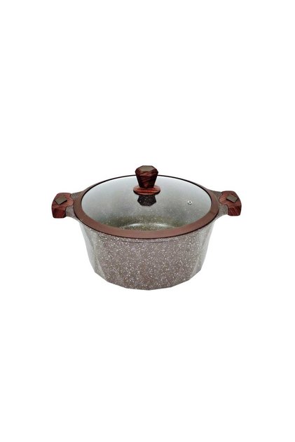 Die-Cast Aluminium Granite-Coated Cooking Pot, 32 cm