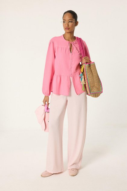 Balon Kol Muslin Kimono