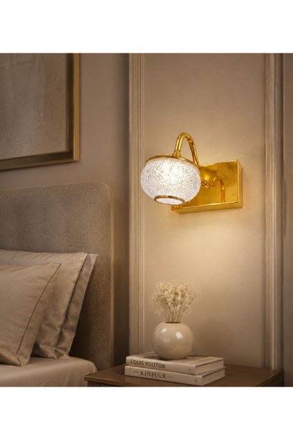 Indoor Wall Lighting Gold Color