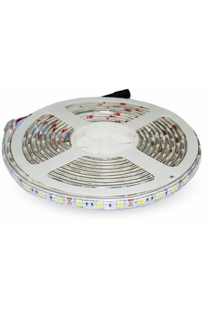 Banda LED culoare alba rola 5m 6000 K IP65