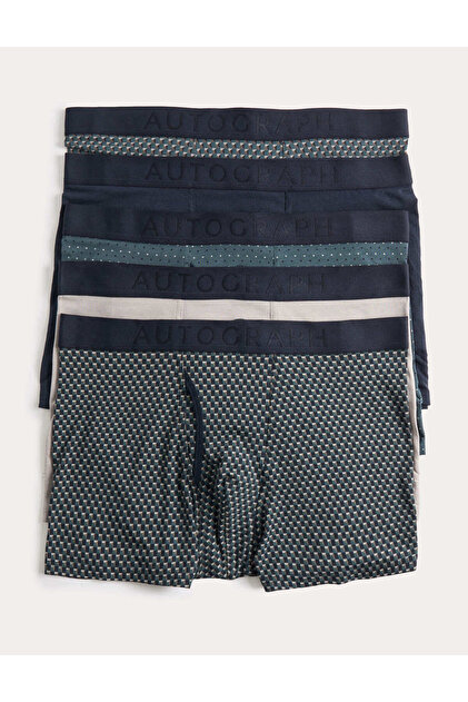 5'li Desenli Trunk Seti