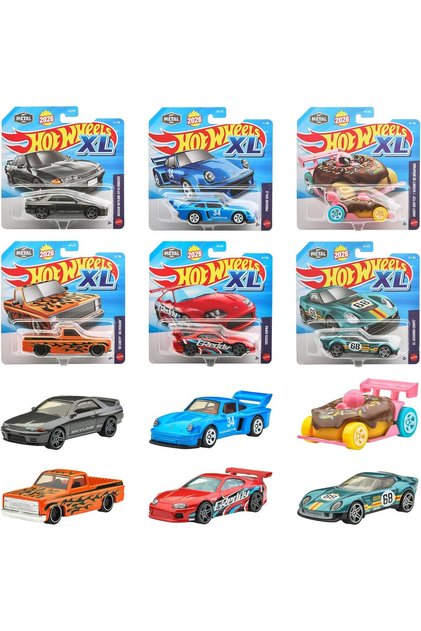 XL Basic Car Toy Vehicles Mini Cars Assorted, 1 Piece