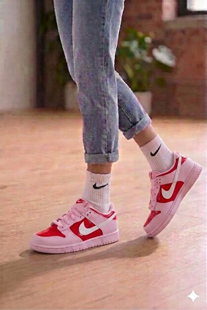 Nike Dunk Low Valentine's Day BP Kız Çocuk Sneaker Spor Ayakkabısı