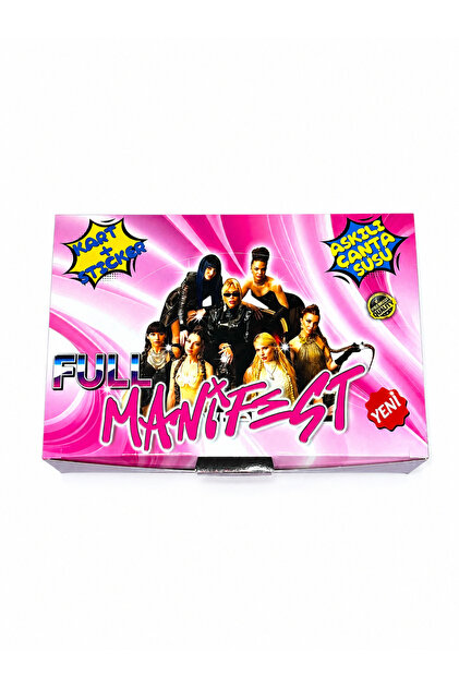 Manifest (4 Kart + Askılı Çanta Süsü + 1 adet Sticker)