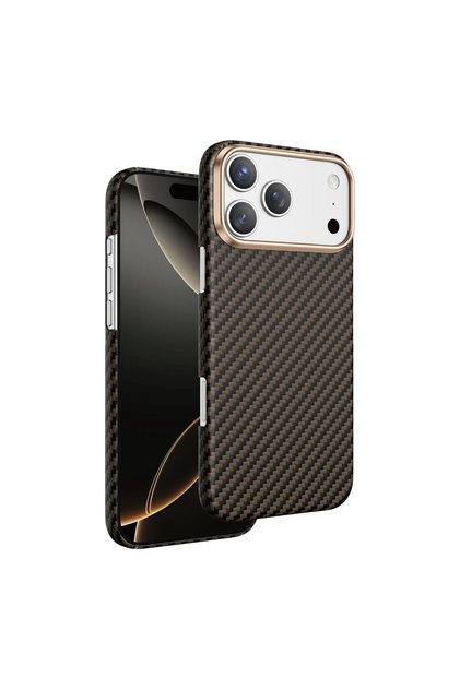 iPhone 17 Pro Max/18 Pro Max Compatible Kevlar Case Diago Magsafe 0.5 Super Thin Aramid Carbon Fiber