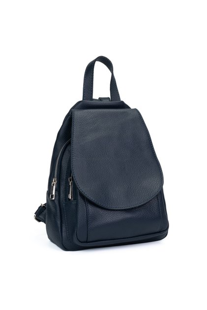 Rucsac Piele Jerica - Bleumarin, Rucsac Piele Naturala, Rucsac, Piele Naturala, Rucsac Piele