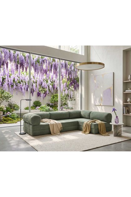 Nestime® 300x200 cm Açık Köşe Modüler Sünger Koltuk Takımı 22 DNS ORGİNAL