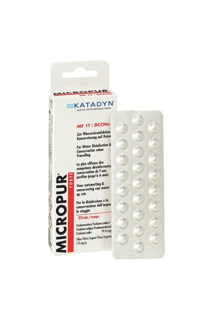 Ταμπλέτες Καθαρισμού Νερού Micropur Forte MF 1T 50τμχ