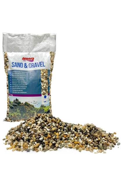 Pietris acvariu policrom grosier 6-10 mm 5kg