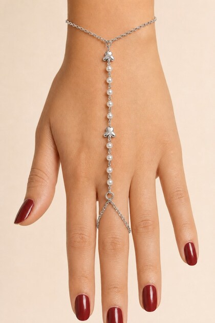 X-Lady Accessories Altın Renk Sıralı Papatya Çelik Şahmeran - 3900