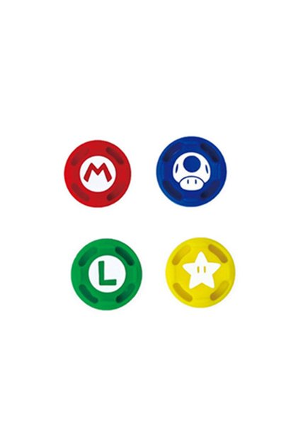 4PCS M 4pcs Silicone Analog Joystick Grips for Nintend Switch JoyCon Controller Thumb Sticks Cap Ski