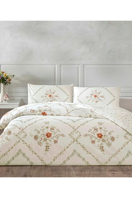 100% Cotton Ranforce Double Duvet Cover Set