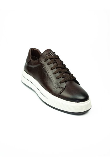 1140 Brown Leather Casual Men's Shoes
