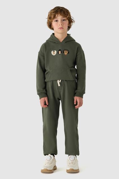 Boys' Khaki Sweatpants