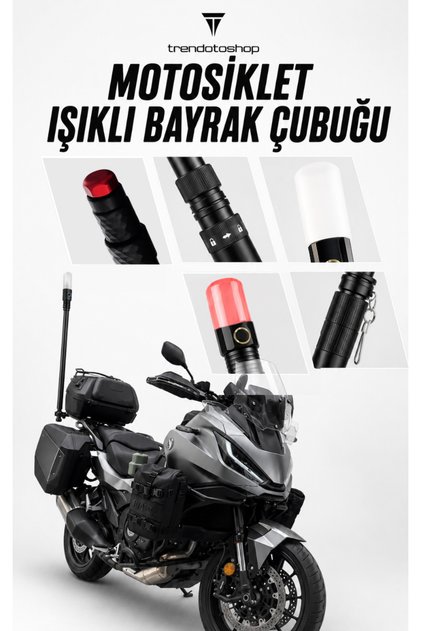 Ledli Bayrak Çubuğu Uzun Led Model