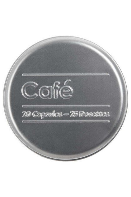 Cutie capsule cafea metal, Negru - Black Edition,1 buc
