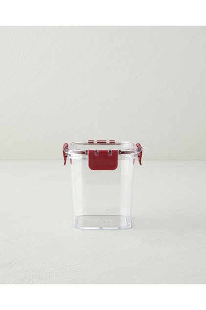 Ador Plastic Jar 850 ml Claret Red