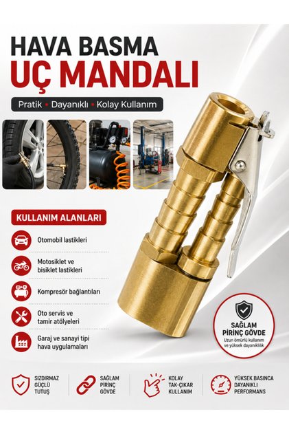 HAVA BASMA UÇ MANDALI 8 MM