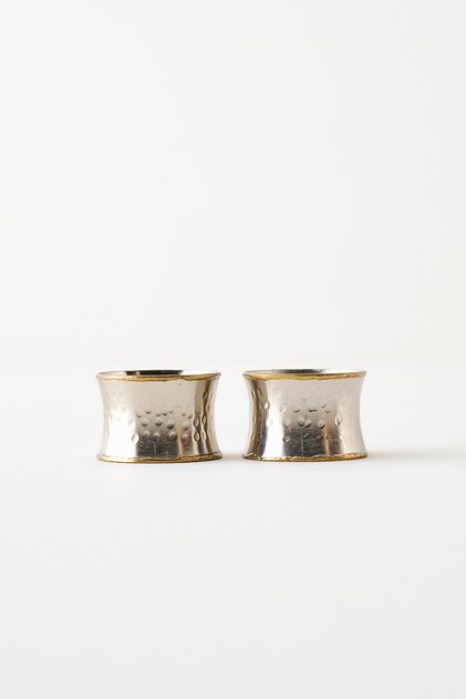 Lara 2'li Peçete Halkası Siver (4,5x3,5 cm)