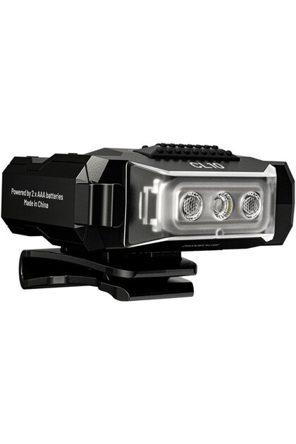 Φακός CL10 Multipurpose LED με Κλιπ Αδιάβροχος 45 Lumens με 2 x Μπαταρίες ΑΑΑ - Black