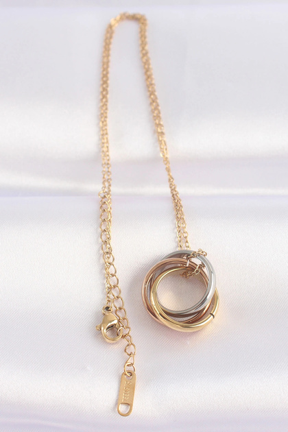 316L Steel Chain Multiple Color Model Necklace