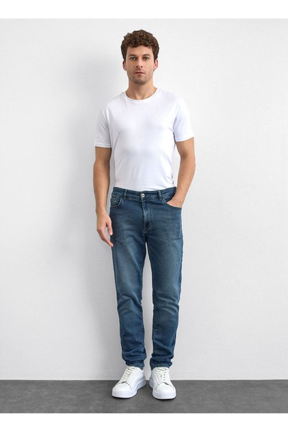 Lacivert Erkek Slim Fit Pantolon B35W35006