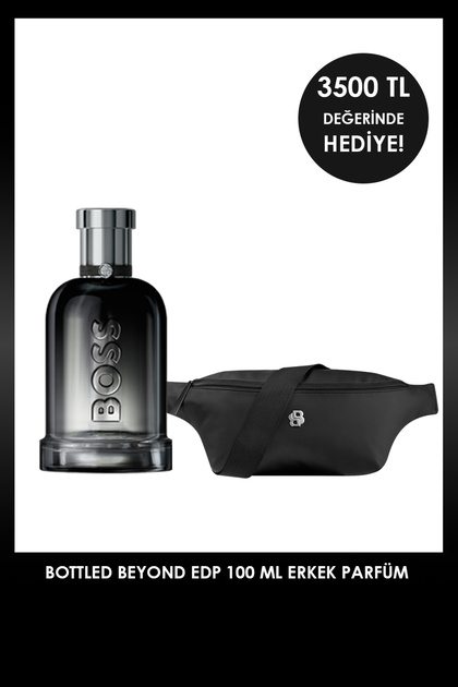 BOSS Bottled Beyond EDP 100 ml Erkek Parfüm + Bel Çantası Hediyeli
