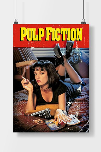 Luna Marissa Mia Wallace's Pulp Fiction Poster Çerçevesiz Duvar