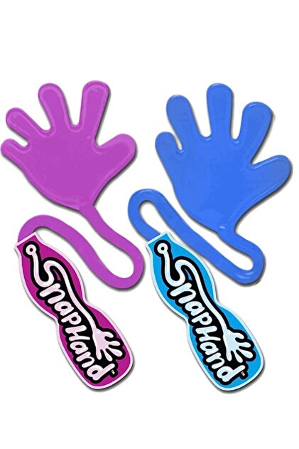 既に閉店したSticky Fingers Cafe のグッズセット TOYFEST Jaru 2 Pack Super Flexible Fun Sticky Hand Snap Hand Hand