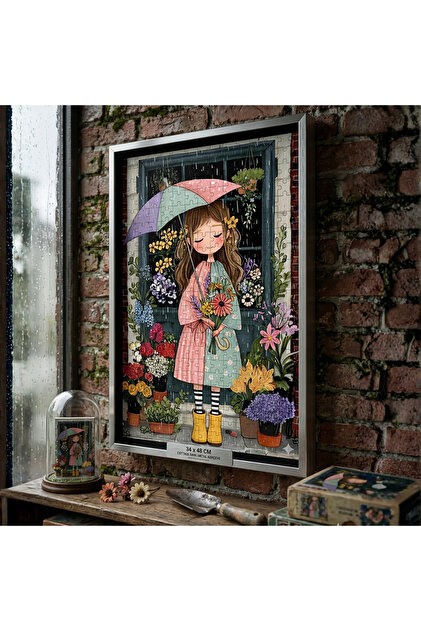 Soi Craft 500 Parça Puzzle Şemsiyem ve Ben Sade Bir Gün #256