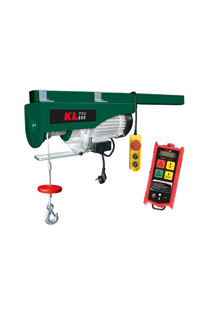 KLPRO KL Pro KLV125-RC 500W Elektrikli Vinç 125/250 Kg Uzaktan