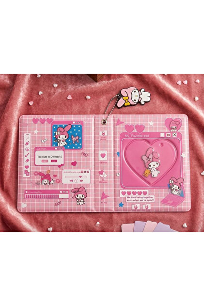 SANRIO My Melody Kuromi Pochacco Binder Fotoğraf Albümü Pckart