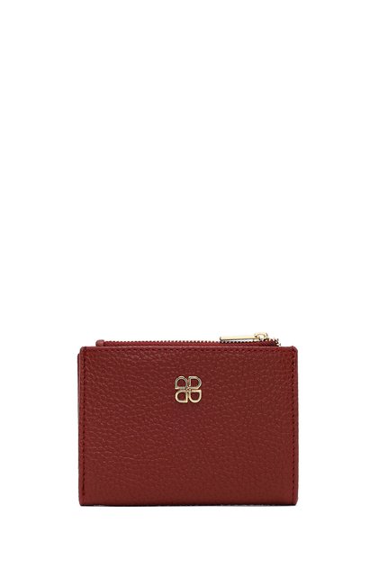 Women's Burgundy Card Holder 000A2D5103Ft