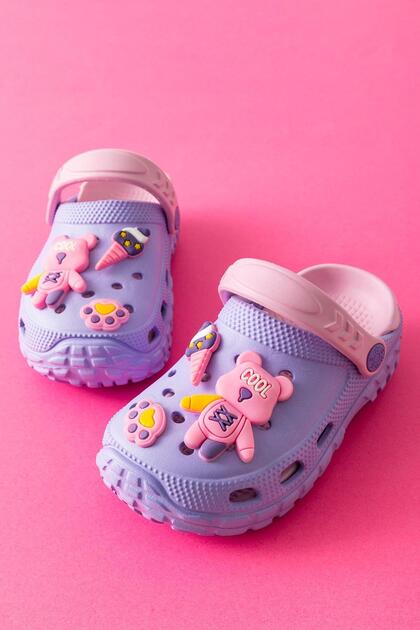 Children's Eva Massage High-Scale Non-Slip Sole Daily Beach Sea Pool Bathroom Home Slippers