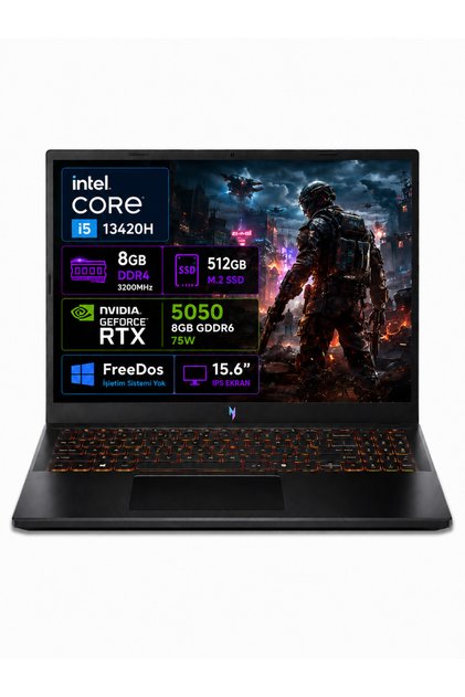 LENOVO Intel Core I5-12450hx 8gb Ddr5 512gb Ssd Rtx3050 6gdr6
