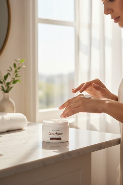 Shea Butter Cream - Moisturizing Handmade Natural Face and Body Cream