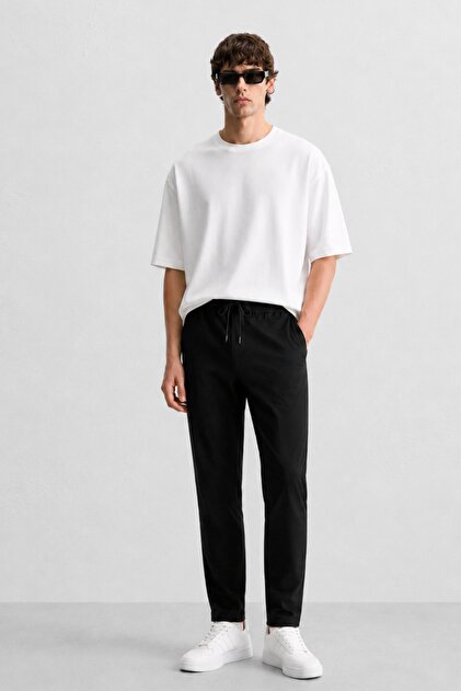 Madmext Siyah Relaxed Erkek Pantolon 6510 - Fiyatı, Yorumları