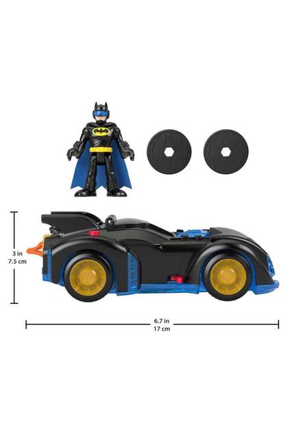 Imaginext Araçlar Serisi - Shake And Spin Batmobile Hrp08 - Fiyatı
