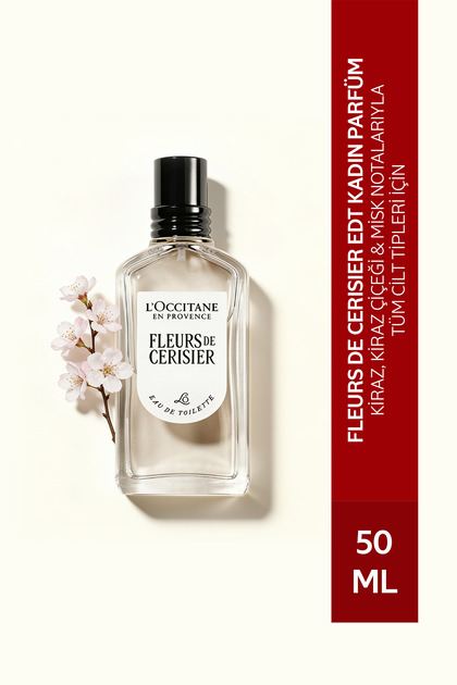 L'Occitane Fleurs de Cerisier Parfüm, EDT, Kadın, Kiraz, Kiraz