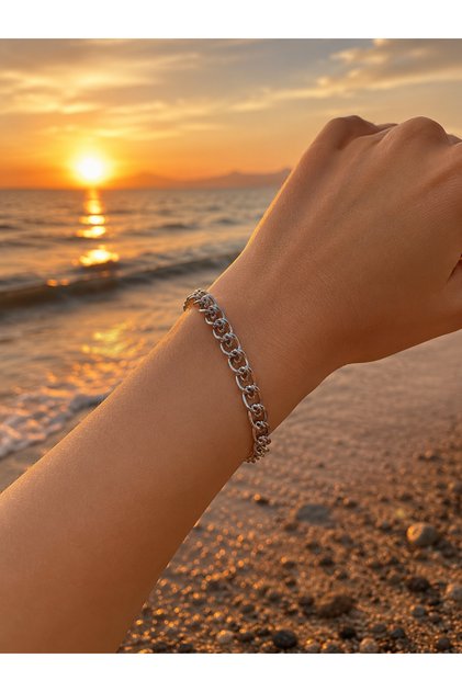 Steel Milky Way Chain Women's / Men's Bracelet Gold / Silver Color