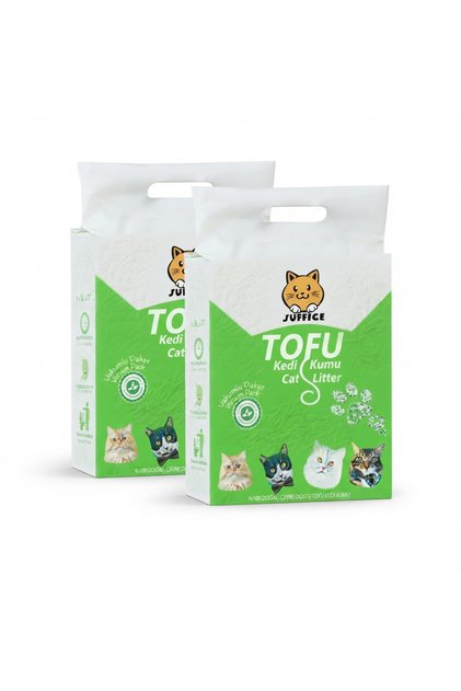 %100 Tofu Organik Kedi Kumu 6l