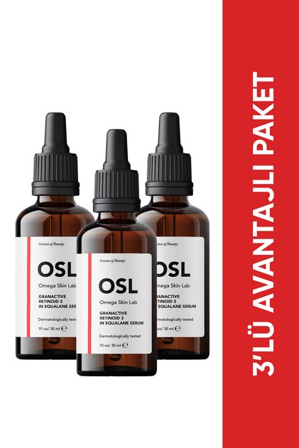 Osl Granactive Retinoid 3% in Squalene Serum Set of 3 30ml