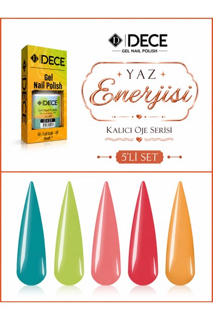 Yaz Enerjisi Kalıcı Oje Serisi