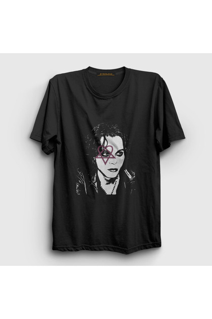 Unisex Black Poster Ville Valo Him T-Shirt 579488Tt