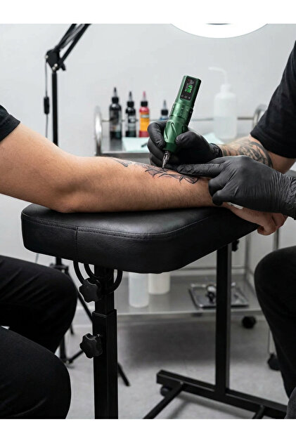 Tattoo T-Rex Black Kablosuz Dövme Makinesi – 7 Stroke Ayarlı OLed