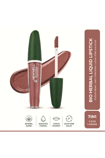New Well Newwell Professional Make-Up Bio-Herbal Liquid Lipstick