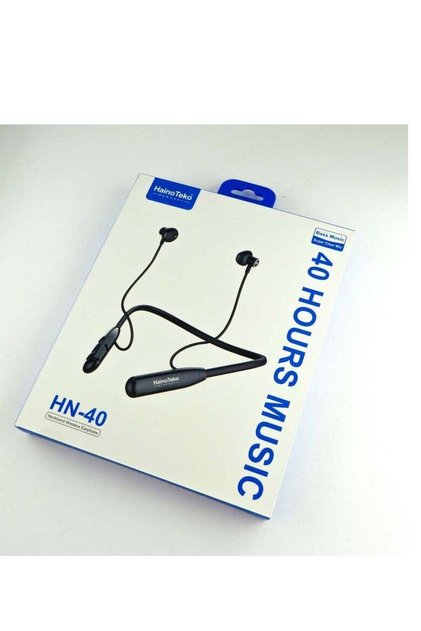HN40 Neckband Wireless Earphone With Super Clear Mic and High Bass Sound Quality