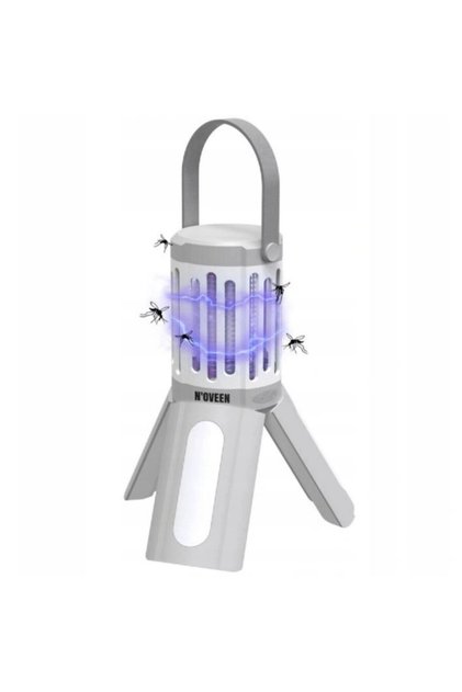 Lampa electrica anti-insecte Insect killer lamp, LED UV, 6W, 1000 V, portabil (3 x AA), IPX4,