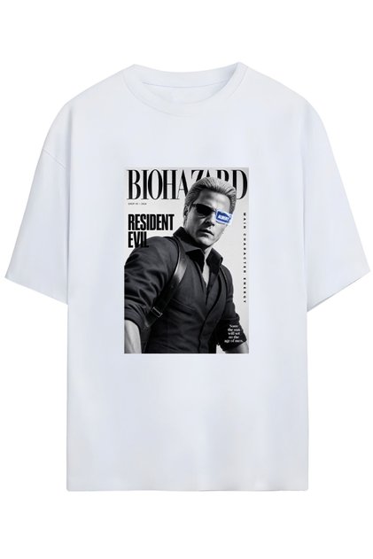 Resident Evil Design Premium Print Quality 100% Cotton Unisex T-Shirt